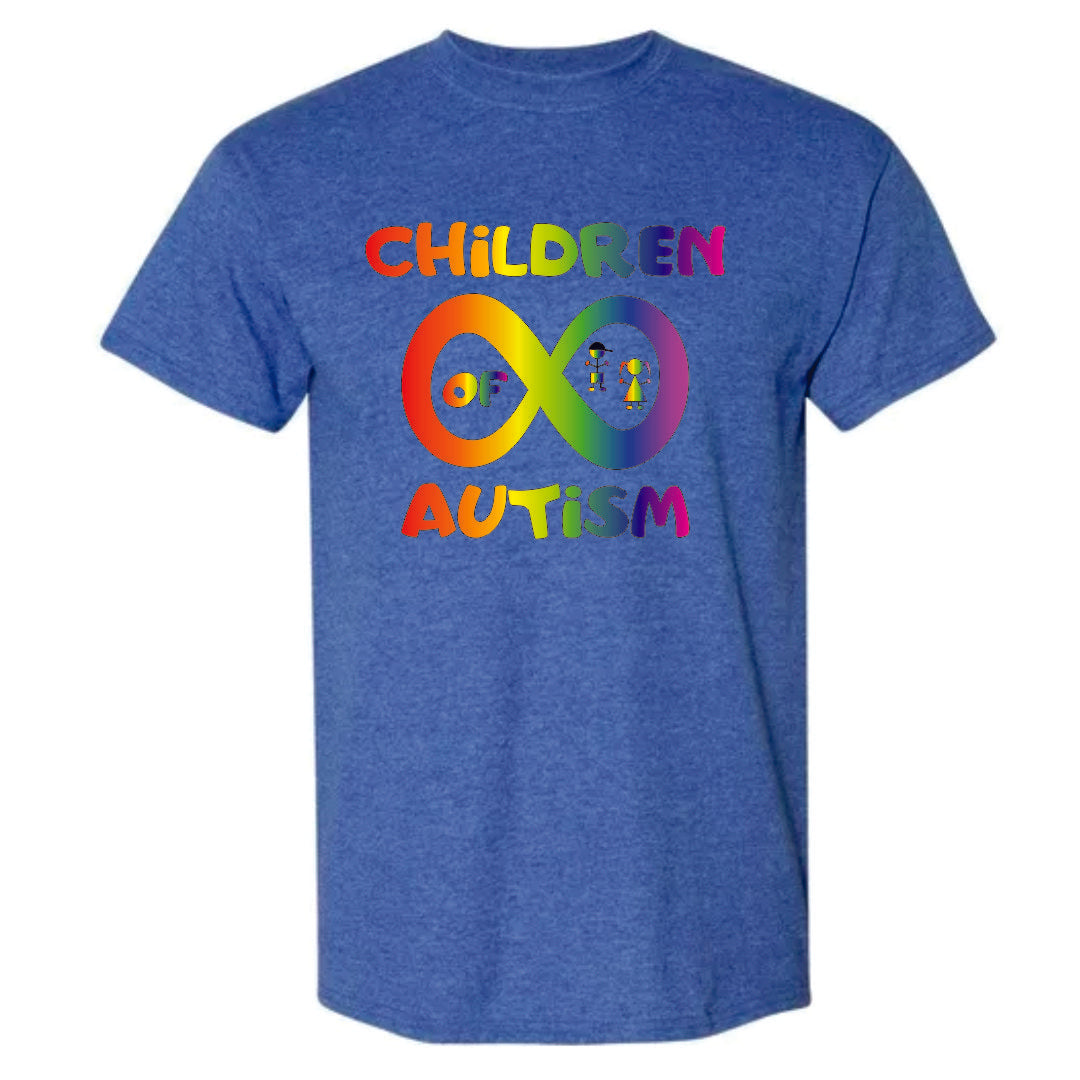 Children of Autism Logo Short Sleeve Shirt ADULT