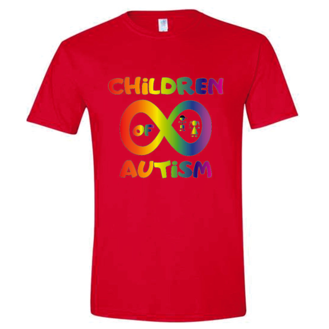 Children of Autism Logo Short Sleeve Shirt ADULT