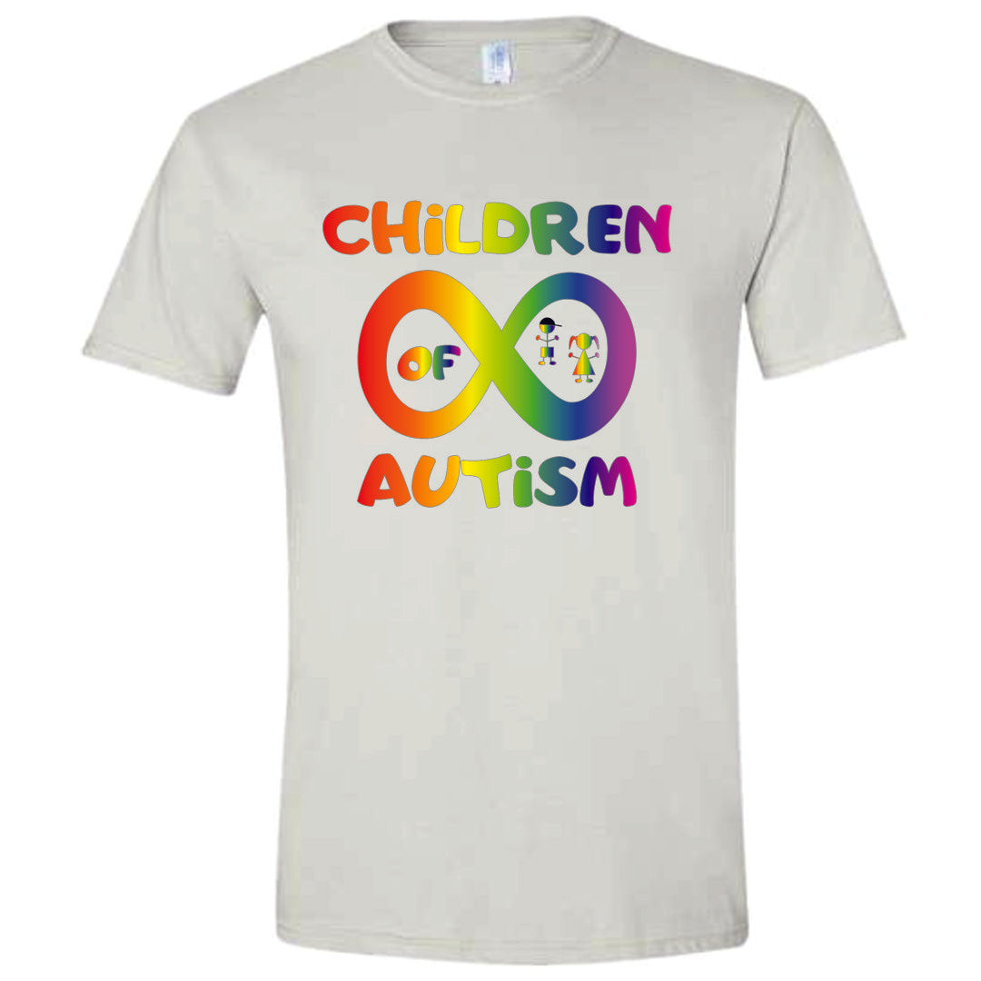 Children of Autism Logo Short Sleeve Shirt ADULT