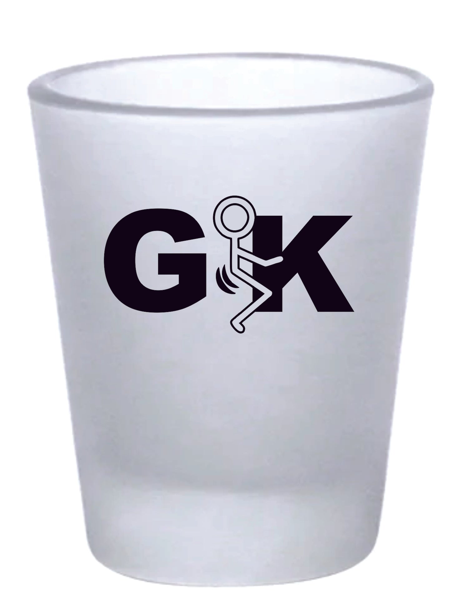 GFK Logo Frosted Shot Glass