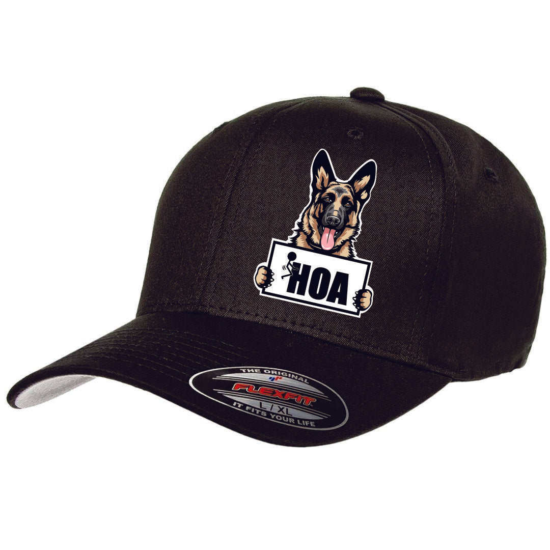 F*ck HOA Dog Flex Fit Hat
