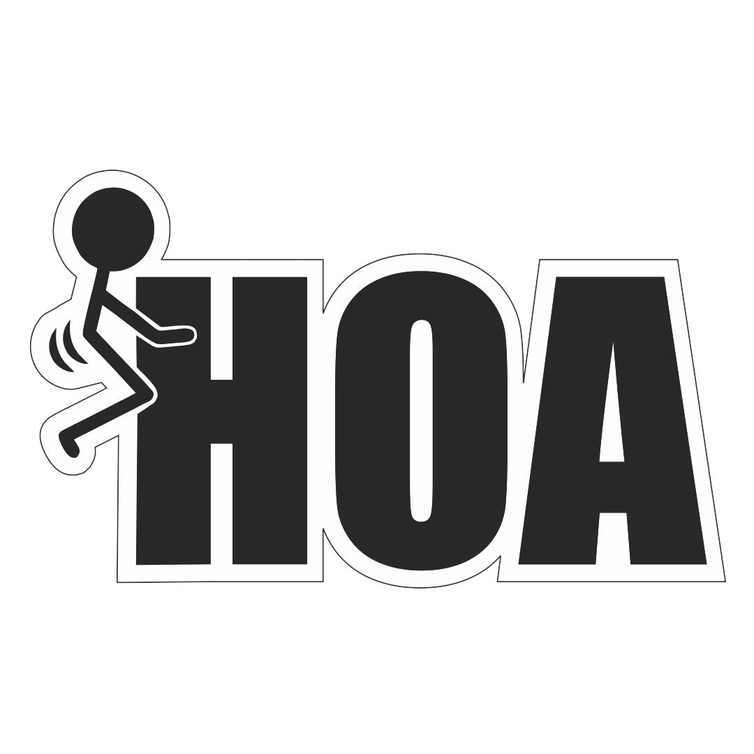 F*ck the HOA Decal
