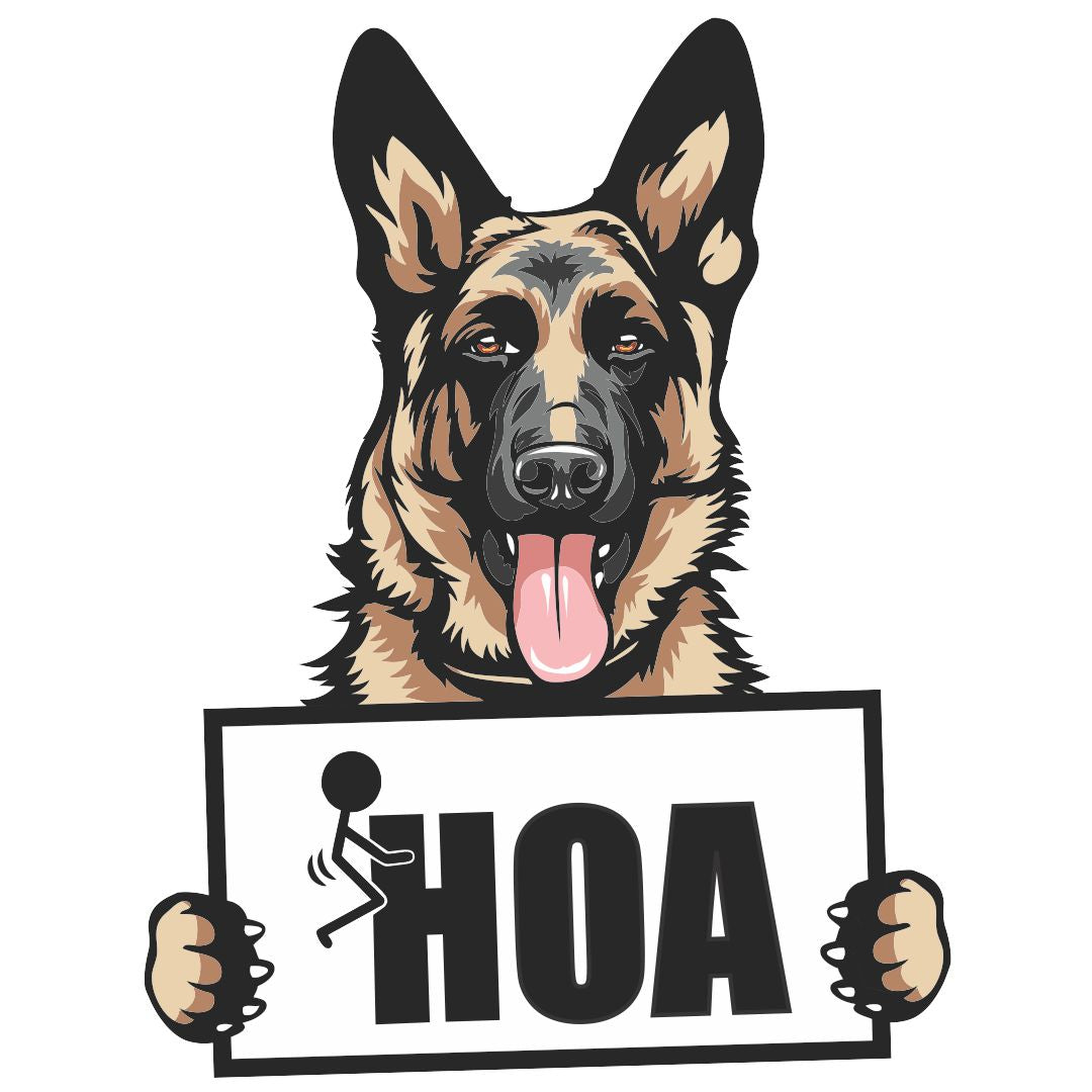 F*ck The HOA Dog Decal