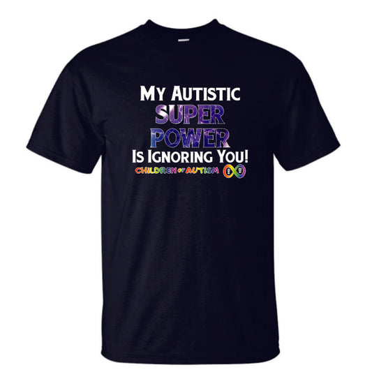 My Super Power Short Sleeve Shirt ADULT