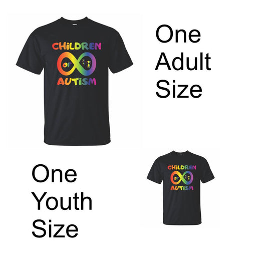 COA Adult/Youth Black T-Shirt Bundle