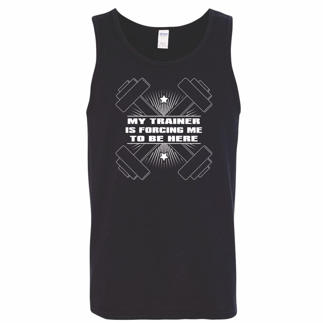 Trainer Forcing Me To Be Here Activewear Tank Top