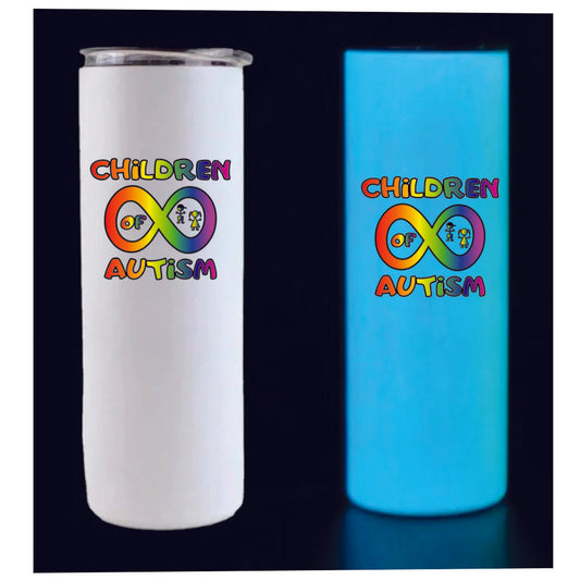 Glow in the Dark Children of Autism 20oz Tumbler