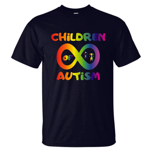 Children of Autism Logo Short Sleeve Shirt ADULT