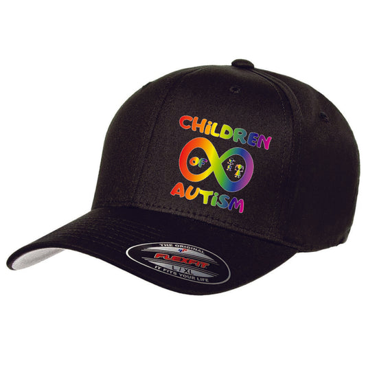 Children of Autism Logo Flex Fit Hat