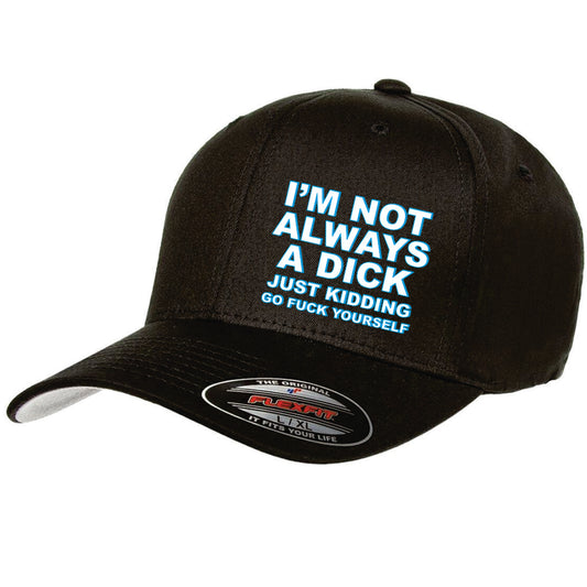 I'm Not Always a Dick Flex Fit Hat