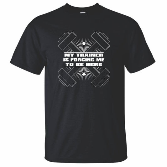 Trainer Forcing Me Activewear Moisture Wicking T-Shirt