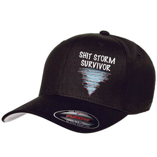 Shit Storm Survivor Flex Fit Hat